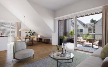 Dachwohnung 3.5 Zimmer - image - 1
