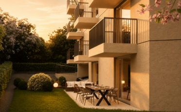 Terrassenwohnung 3.5 Zimmer - image - 1