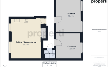 Apartment 3.5 rooms - image - 6