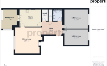 Wohnung 3.5 Zimmer - image - 12