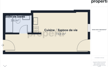 Appartement 1 pièce - image - 6