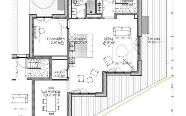 Maison contiguë 6.5 pièces - image - 6