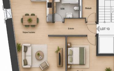 Wohnung 2.5 Zimmer - image - 9