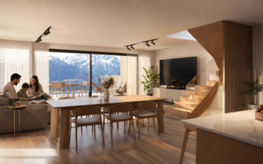 Maison contiguë 4.5 pièces - image - 3