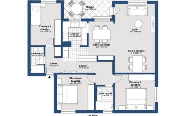 Wohnung 4.5 Zimmer - image - 11