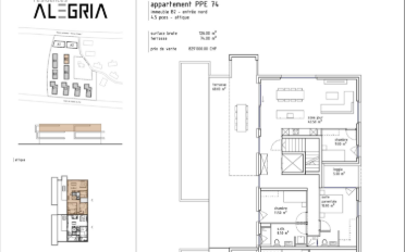 Attic flat 4.5 rooms - image - 7