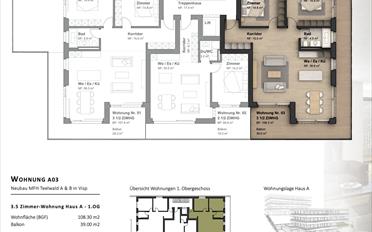 Wohnung 3.5 Zimmer - image - 11