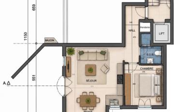 Apartment 2.5 rooms - image - 10