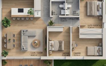 Attikawohnung 4.5 Zimmer - image - 2