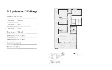 Apartment 5.5 rooms - image - 7