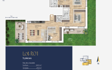 Apartment 5 rooms - image - 7
