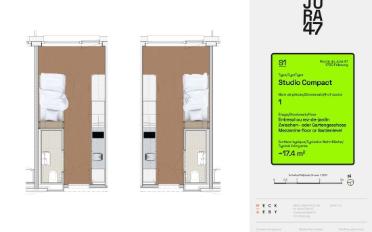 Wohnung 1.5 Zimmer - image - 3