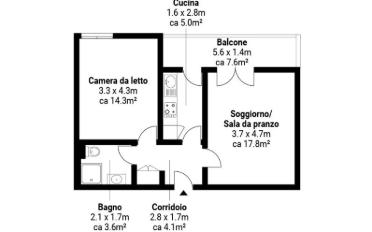 Apartment 2.5 rooms - image - 9