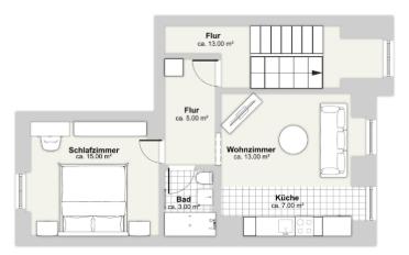 Apartment 2.5 rooms - image - 8