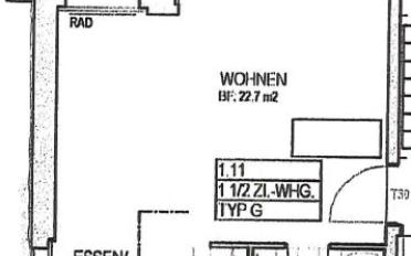 Wohnung 1.5 Zimmer - image - 5