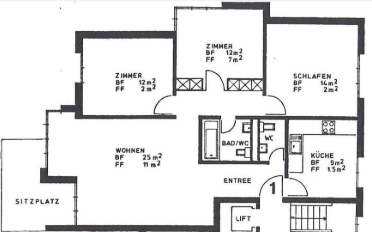 Wohnung 4 Zimmer - image - 2