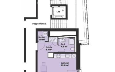 Wohnung 1.5 Zimmer - image - 5