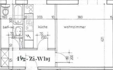 Wohnung ein Zimmer - image - 6