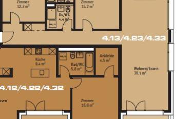 Apartment 3.5 rooms - image - 7