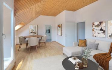 Roof flat 4.5 rooms - image - 2
