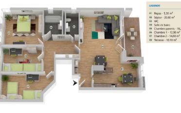 Wohnung 4.5 Zimmer - image - 7