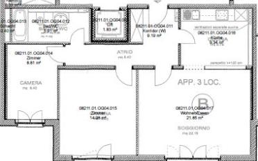 Wohnung 3 Zimmer - image - 7
