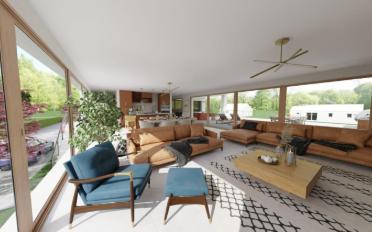 Terrace flat 4.5 rooms - image - 2